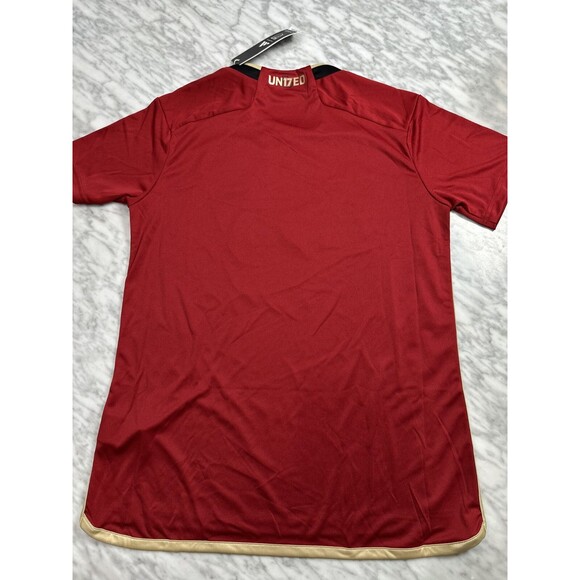 Adidas MLS Atlanta United FC Home Soccer Jersey Women's Small Red Black - Picture 2 of 7